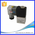 Válvula solenoide de gas de acción directa de China con material de aluminio 2V025-08